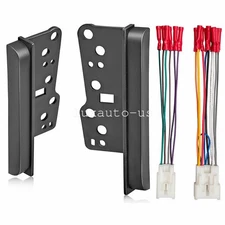 2 DIN Aftermarket Radio Install Dash Kit & Harness For 1994-2005 Toyota Celica