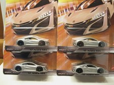 2022 HOT WHEELS ENTERTAINMENT/REPLICA -FAST & FURIOUS 2017 ACURA NSX LOT OF 4