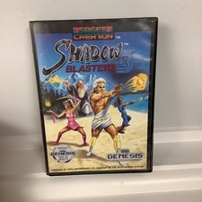 Shadow Blasters (Sega Genesis) CIB Complete! Tested! Authentic! US Version!