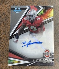Zach Harrison #BA-ZH 2022 Bowman's Best University Autographs Football Card