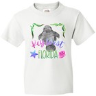 Inktastic Key West Florida Cute Swimming Manatee Youth T-Shirt Summer State City