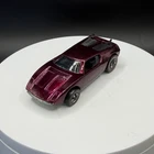 Vintage Hot Wheels Redline AMX/2 Magenta  - Excellent! Great Shine & Color!