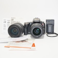 SONY 55 Shutter count: 184 Double zoom lens kit 4138