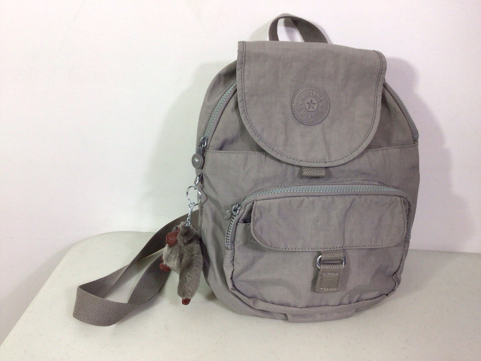 Kipling Backpack Bag with Monkey - image 4