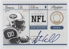 2012 Playoff Prestige NFL Passport Signatures Stephen Hill #33 Auto 0v0