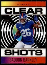 2021 Panini Illusions #CS-7 Saquon Barkley Clear Shots