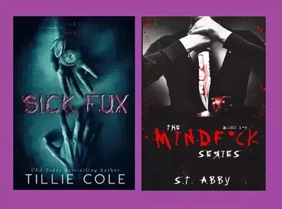 Sick Fux & Mindfuck (Paperback) - 2 Book Set, Paperback Free Shipping..