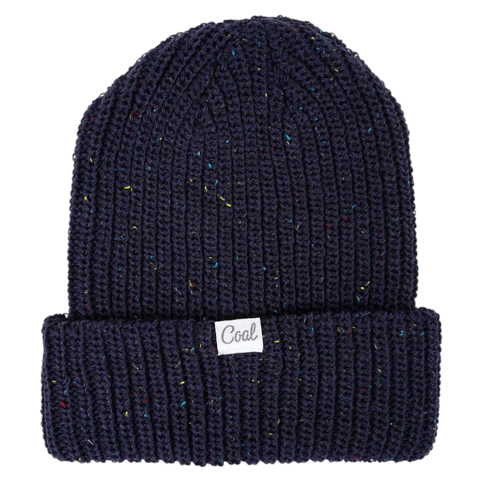 Coal The Edith Rainbow Speckle Neptune Cuffed Beanie Toque Knit Hat
