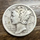 1943-S MERCURY SILVER DIME ACTUAL COIN Get More Today & Save