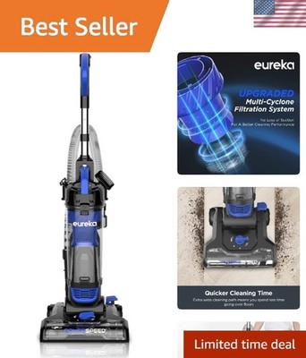 Corded Electric Upright Vacuum Cleaner - Lightweight, Powerful & Pet-Friendly