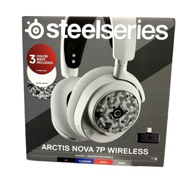 NEW - SteelSeries Exclusive Nova 7 Headset USB-C Wireless Bluetooth.