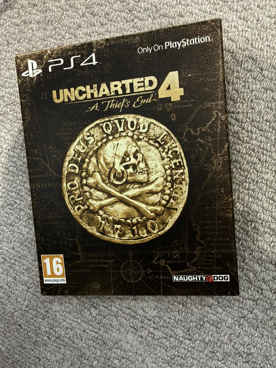 Sony PlayStation 4 Uncharted 4: A Thief's End Special Edition 1TB Grey & Blue Console for sale