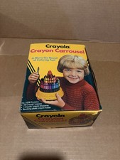 VTG Crayola Crayon Carrousel No.5508. No Missing Parts