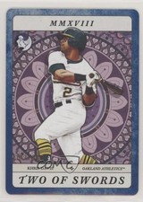 2018 Topps Gypsy Queen Tarot of the Diamond Indigo /250 Khris Davis #TOD-11 0ne7