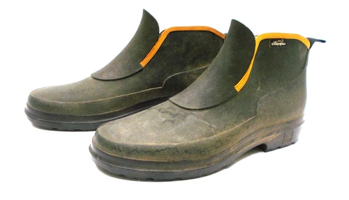 Le Chameau France Green Chelsea Style Low Boots Mud Rain EU 43 Unisex