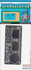 EDU32280 1:32 Eduard PE - MiG-23ML Flogger FOD Cover Set (TRP kit) #32280
