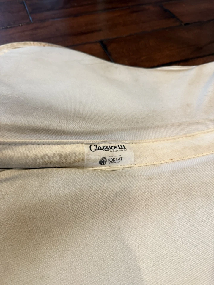 Media almohadilla Toklat Classics III blanca Foto 2 de 3