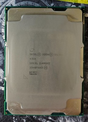 SRKXL : Intel Xeon Silver 4314 2.40GHz : 16 Core : FCLGA4189