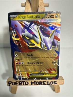 Mega Latias ex   Mega Evolution 100/132   Holo Rare Pokémon TCG