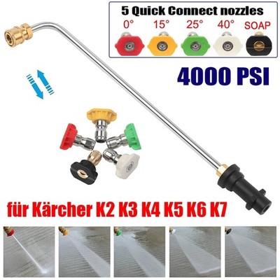 Unterbodenlanze mit 5 Düse für KARCHER K2-K7 Hochdruckreiniger Winkellanze DHL