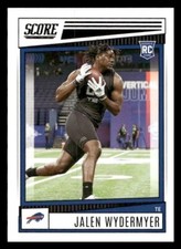 2022 Score #370 Jalen Wydermyer Rookie Buffalo Bills