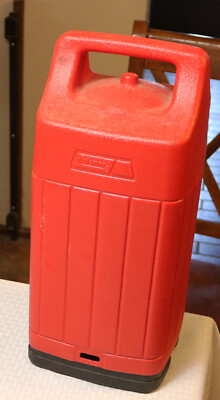 1985 Coleman Lantern The Powerhouse Model 290 in 1985 Red Hard