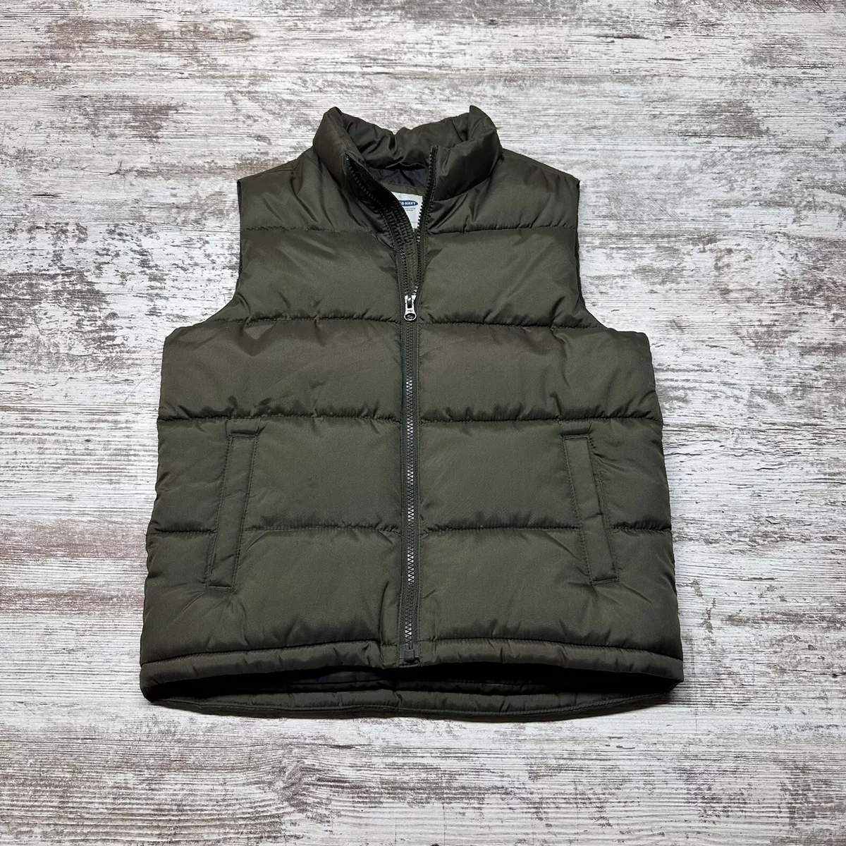 Old navy green best sale vest