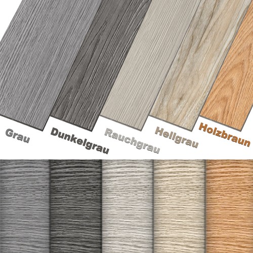 PVC Bodenbelag Vinylboden Vinyl Fliesen Laminat Fußboden Selbstklebend 2,5m² 5m² - Bild 2 von 17
