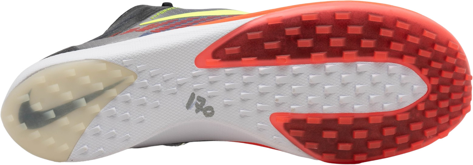 Nike Men’s Zoom Victory Waffle 5 White/Black-Bright Crimson Size 6.5/Women’s 8 Nike Zoom Victory Waffle 5 Black Volt Bright Crimson for  main image 4