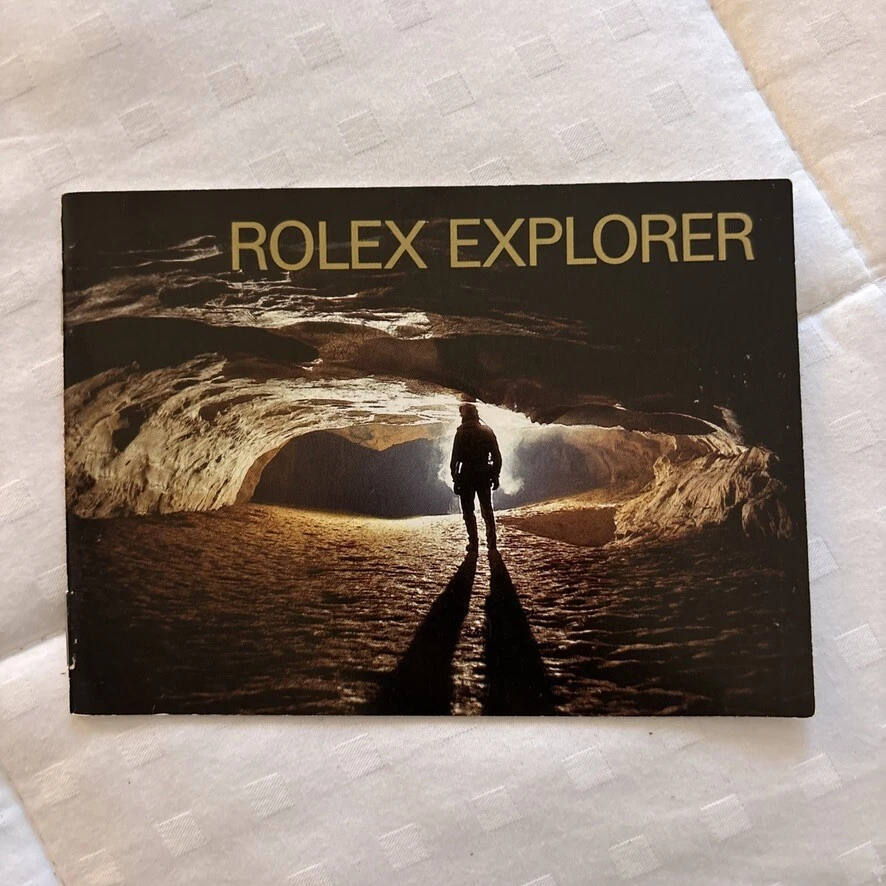 Vintage Rolex Explorer 14270 16570 Instruction Manual Booklet 1990-2000s