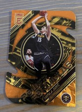 Nikola Jokic 2021-22 Elite Power Formulas Orange Die Cut #25 Denver Nuggets