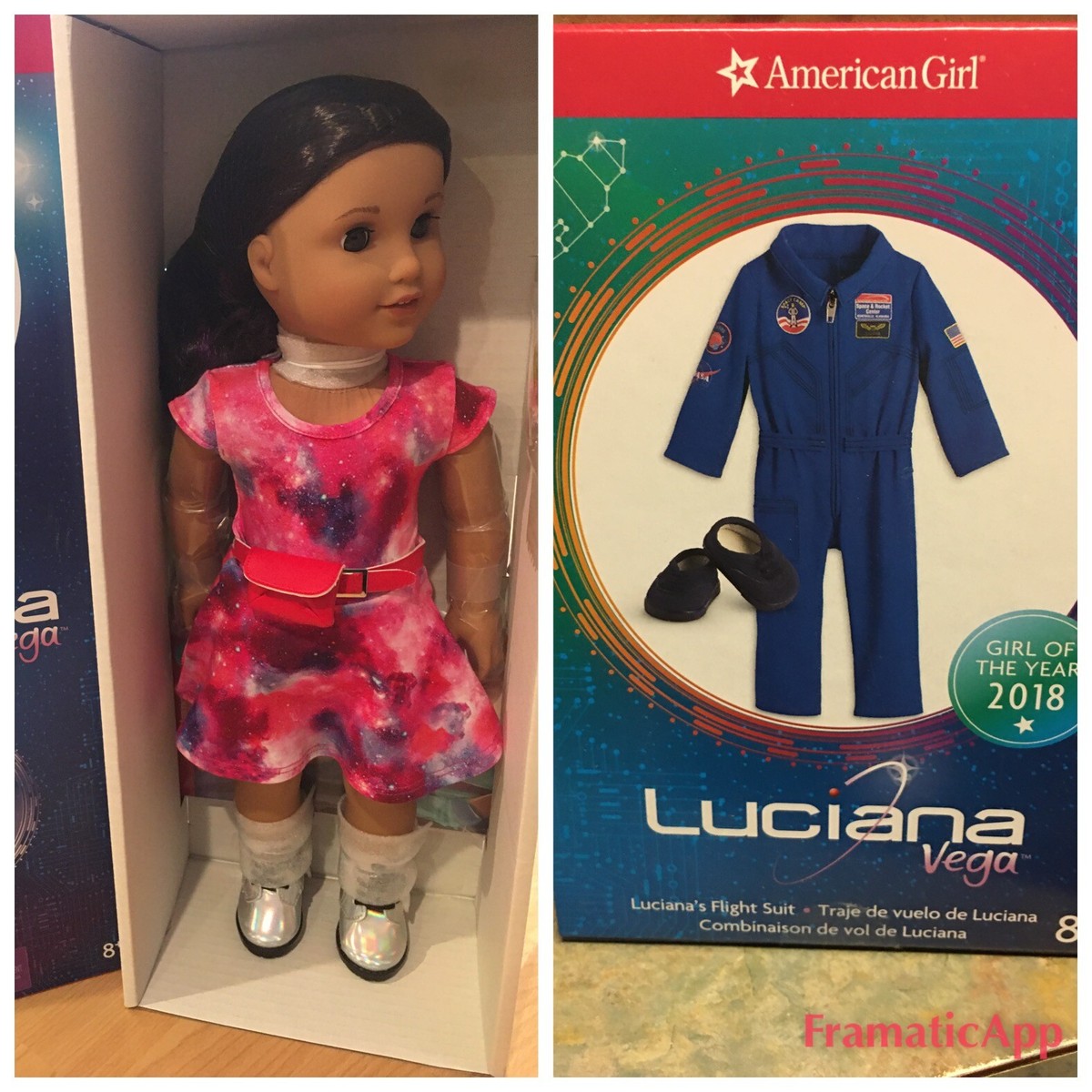 Flight Suit 18 Inch Doll Space Suit Flight Suit American Girl Doll