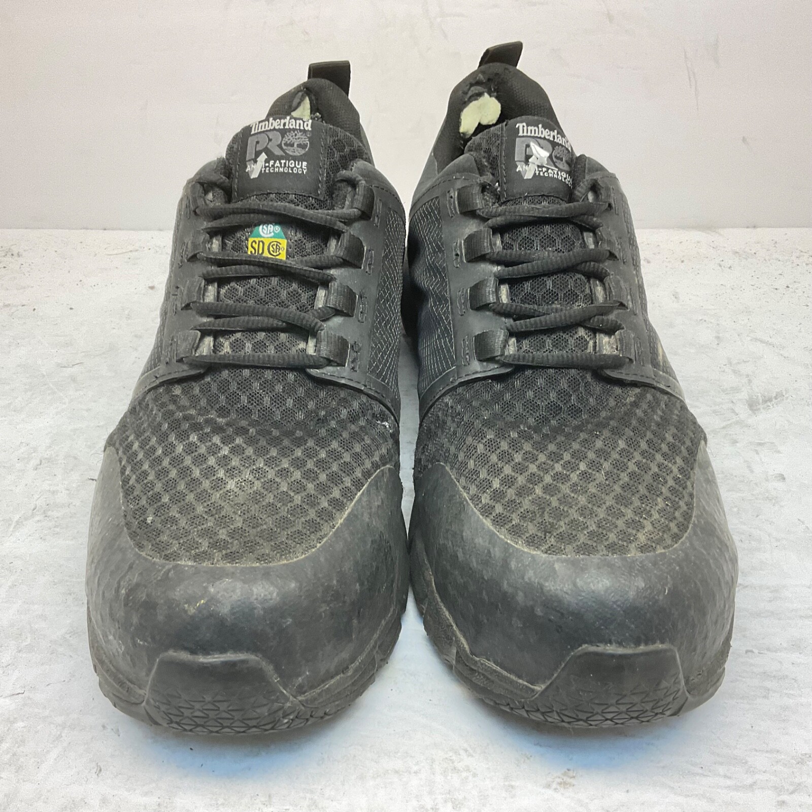 Timberland PRO Men's Radius Comp. Toe Work Shoes A2A55 Black/Black Size 13W image 2
