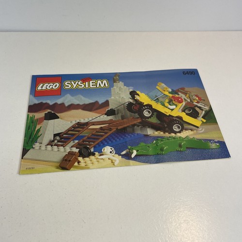 ( Instructions ONLY ) Lego Outback Town Amazon Crossing 6490 Vintage - 第 2/7 張圖片