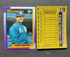 EDGAR MARTINEZ ROOKIE CARD 1990 Topps #148 HOF Mariners Buy 4 or more $0.74