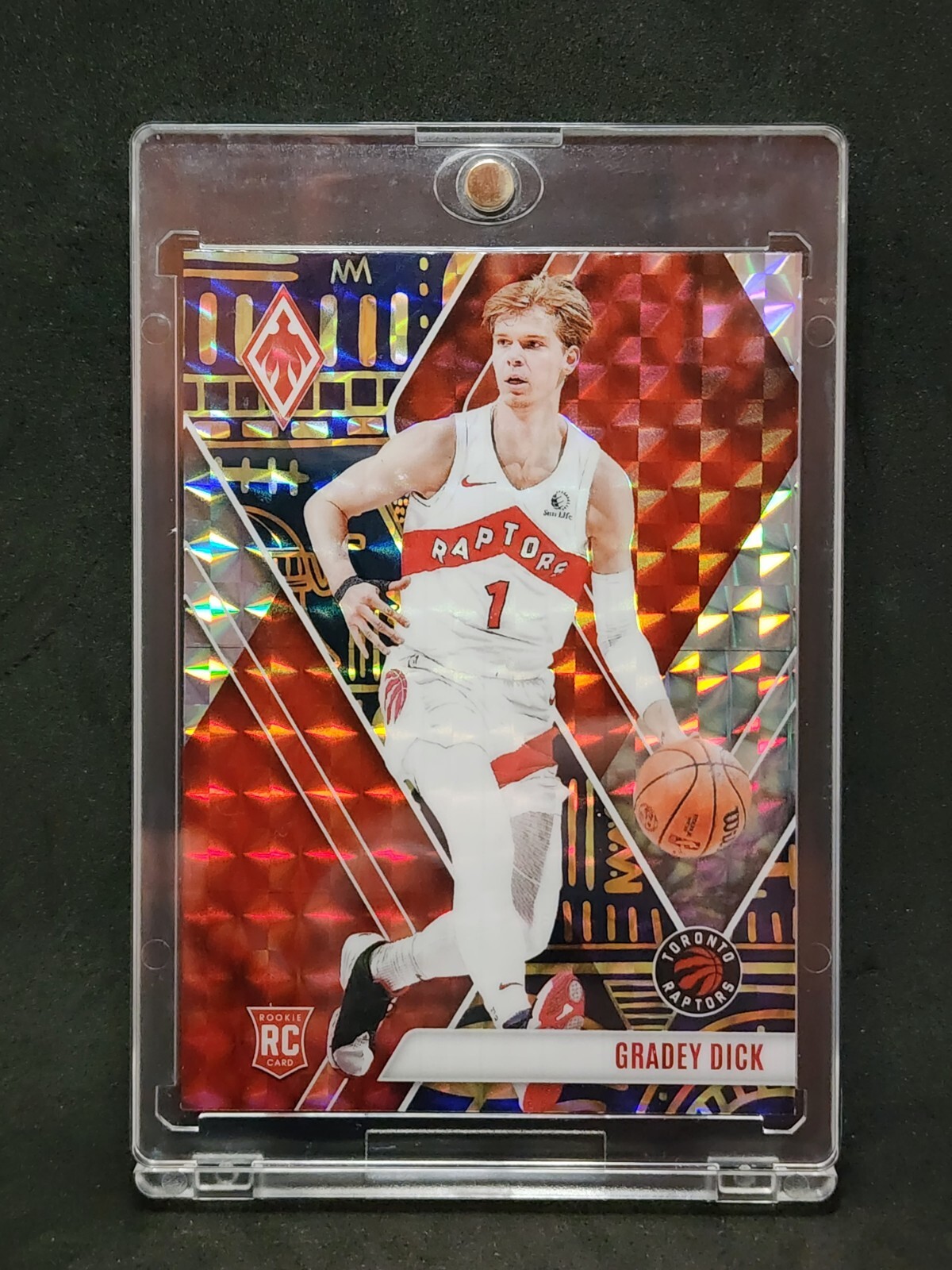 2023-24 Panini Phoenix- Gradey Dick Hieroglyphics SSP Case Hit RC #282