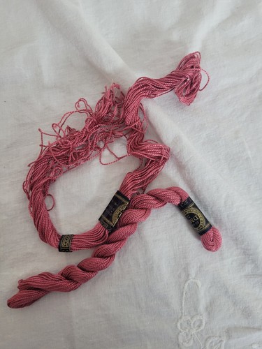 Vintage DMC 5 French Perle Cotton Set of 2 #3352 Embroidery Floss Thread - Picture 5 of 16