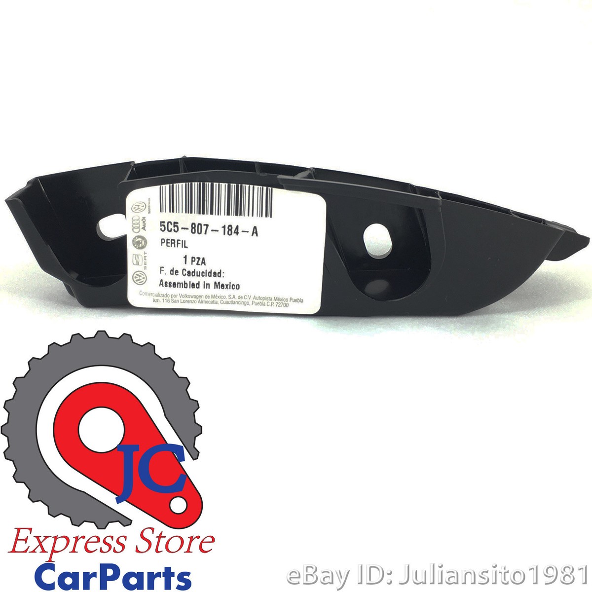 v. w. x　リバティ　ぱっちんピン　オーダー　まくまく 5C5807184A VOLKSWAGEN GENUINE OEM BEETLE FRONT RIGHT BUMPER GUIDE