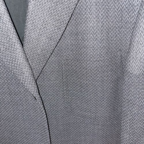 Blazer Cerruti 1881 Premium Talla 44 Largo EE. UU. 54 UE Gris Precioso Lana Pura - Imagen 2 de 5