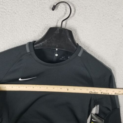 Nike Dri-Fit Academy Pro Drill Soccer Top Youth Medium Black Long Sleeve NEW - Picture 7 of 12