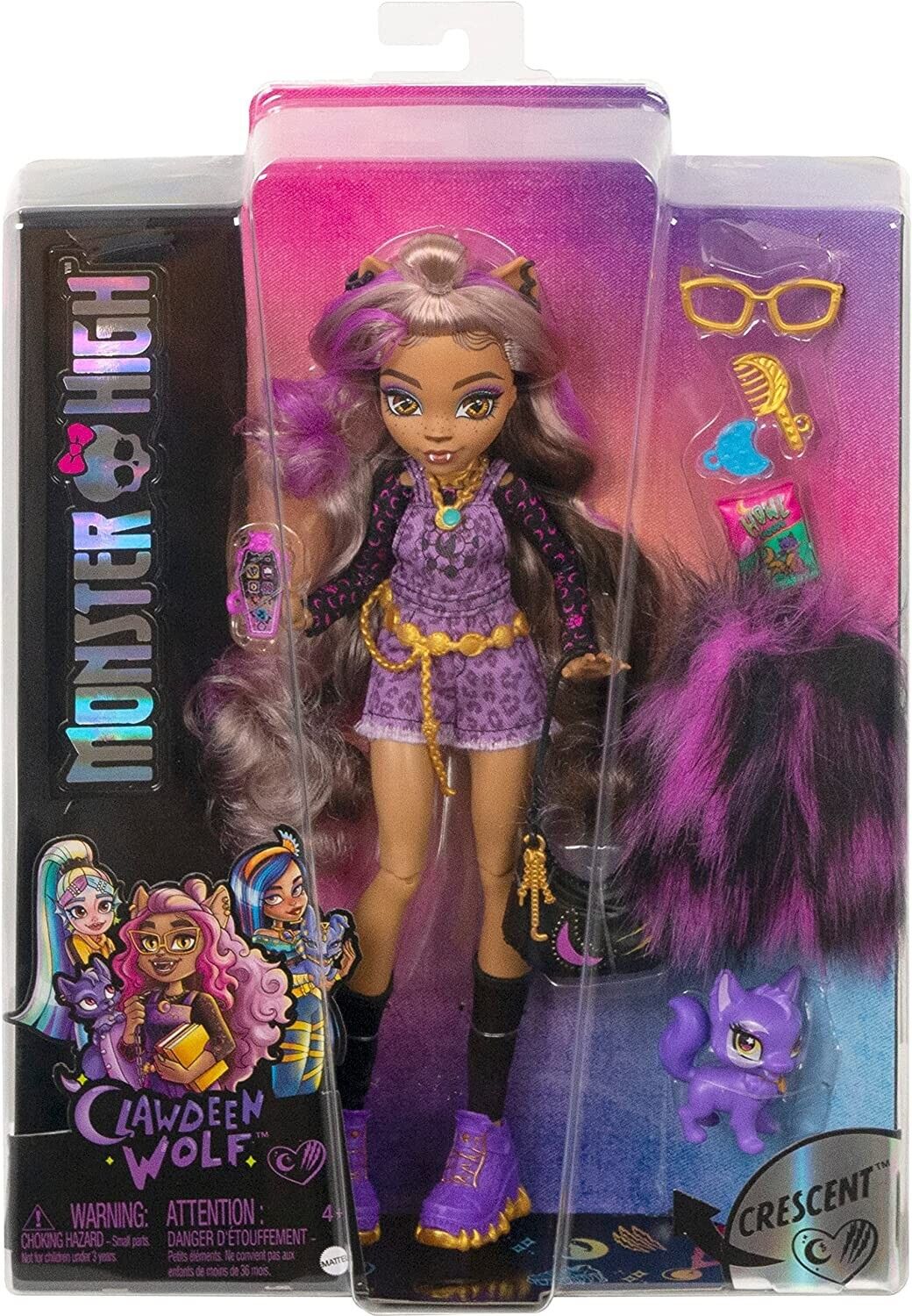 Boneca Clawdeen Wolf Monster High Reproduct Boo-riginal 2022