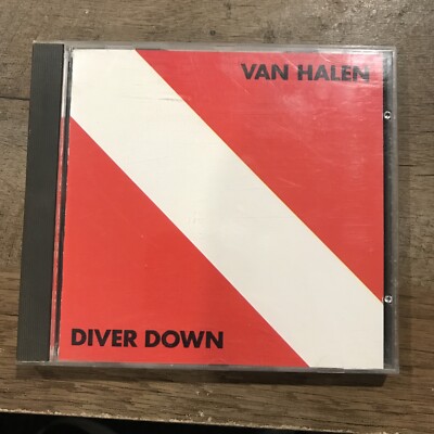 VAN HALEN Diver Down CD West Germany Good 1982 Warner 3677-2 MTV David Lee Roth