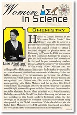 Lise Meitner - NEW Women in Science Chemistry - Classroom POSTER