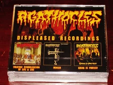 Agathocles: Displeased Recordings - Theatric, Mincer, Grind 3 CD Box Set UK NEW