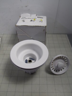Blanco 441091 3-1/2'' Basket Strainer & Sink Flange Matte White NEW