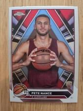 2023-24 Topps Chrome Basketball Rookie Pete Nance #144 RC Cleveland Cavaliers