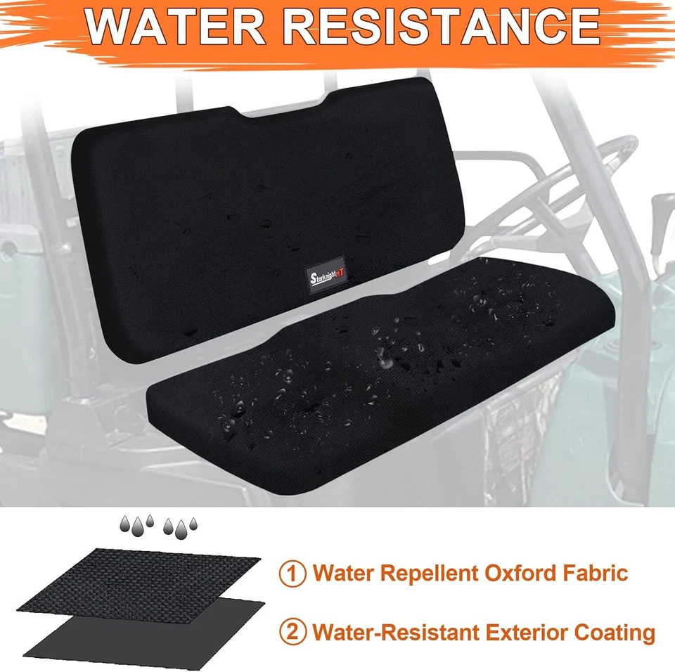 Cubierta de asiento UTV resistente impermeable para Polaris Ranger 500 700 800 2002-2008 Foto 3 de 4