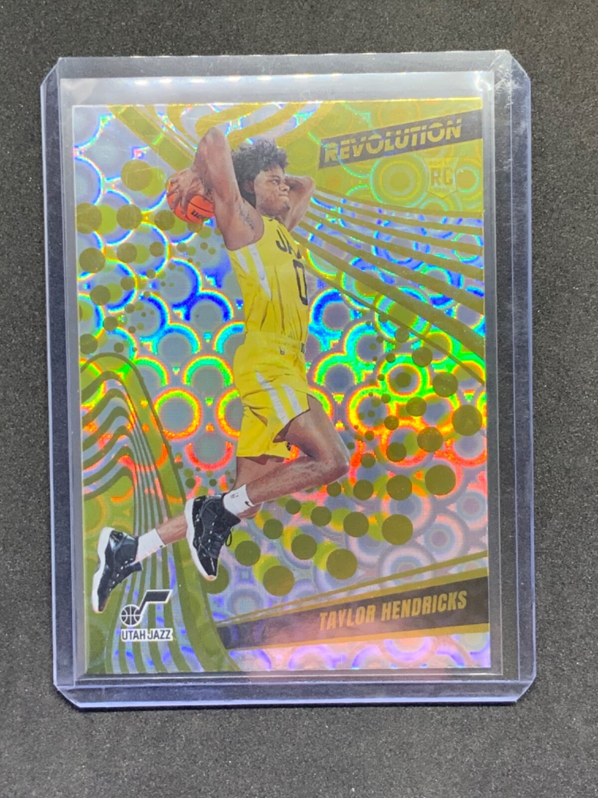 2023-24 Panini Revolution Groove Parallel Rookie RC #108 - Taylor Hendricks