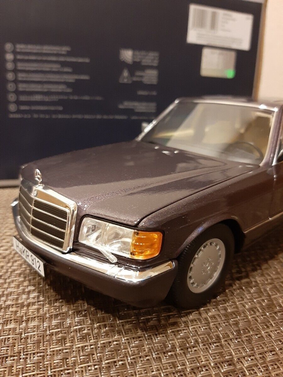 1/18 NOREV Mercedes Benz 560SEL 1991 Purple met | eBay 1/18 NOREV Mercedes Benz 560SEL 1991 Purple met | eBay