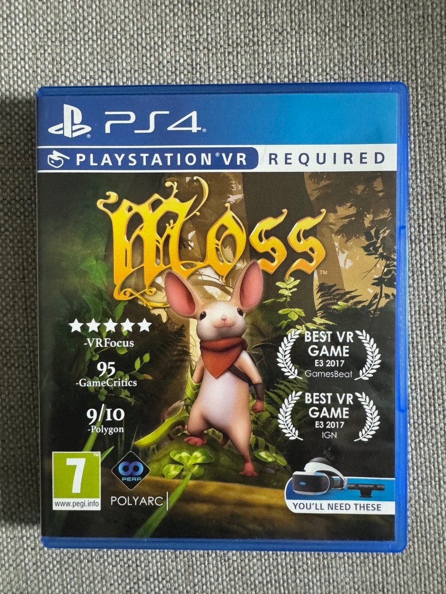 ps4 MOSS VR REGION FREE (Works On US Consoles) PS5 Compatible PSVR Required